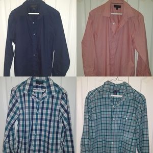 8 Banana Republic Mens button down shirts - medium